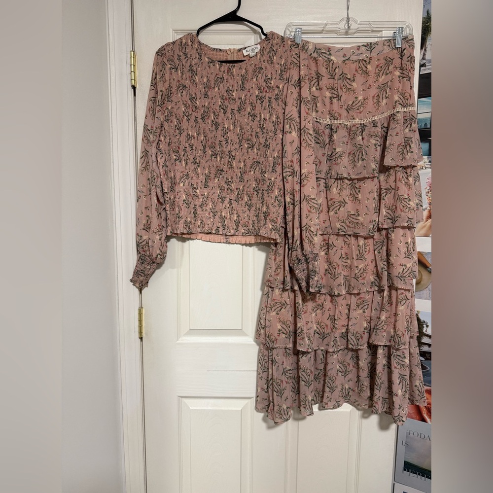 Allison 2 pc formal dress